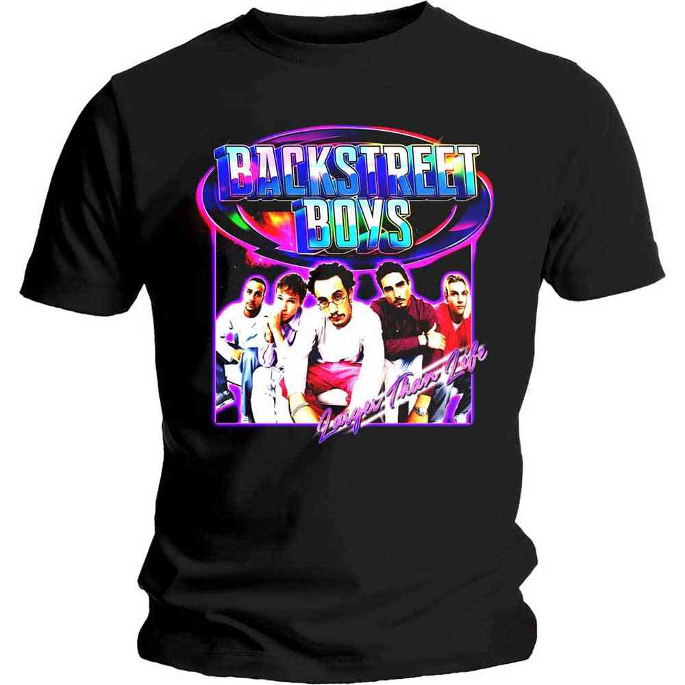 Backstreet Boys - Larger Than Life Tshirt Homme - Noir